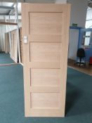 2 x Shaker 4 Flat Panel FD Internal Fire Door AWOSHA4P33FD, 1981x838x44mm - Lots to be handed out in