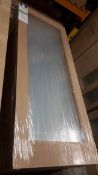 4 x Derwent Clear Glazed Internal Door, AWEODERWENT32, 2032mm x 813mm x 35mm- Lots to be handed