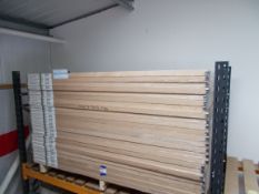 6 x Monza 7P Oak FD30 Internal Fire Door AWOMON7P33FD, 78”x33”x44mm - Lots to be handed out in order