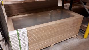 6 x Derwent Clear Glazed Internal door, AWODERWENT33, 78” x 33” x 35mm- Lots to be handed out in