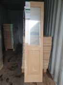 3 x Maidenborough 1 Light Clear Bevelled Glazed AWOMAIBEV15 35x381x1981mm Internal Door