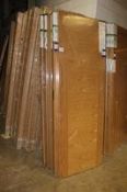 An assortment of doors comprising: Iseo 5 Panel PFISK450030 Internal Door, 35mm x 762mm x 1981mm, 2x