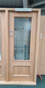 9 x Chatsworth 1 Lite Bevel Glazed AWOCHAT1LBEVRM27 Door, 78” x 27” x 35mm – Lots to be handed out