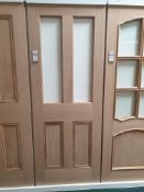 11 x Victorian Lite Unglazed Flat Panel FD30 Internal Fire Door,AWOFPVIC30FD, 1981x762x44mm - Lots