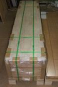 10 x Finished Palermo 4 panel internal door, 1981mm x 457mm x 35mm, to packaged pallet