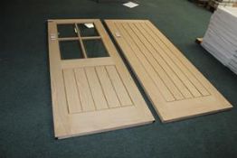 2 x Various Ex-display Glazed and Unglazed Internal Doors