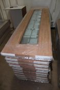 6 x Universal S/L triple glass door, 2057mm x 534mm x 44mm - Lots to be handed out in order they are