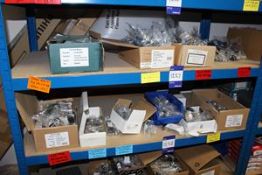 Contents to shelf, to include heavy duty tubular mortice latch, Early T 3 lever sash locks, Euro