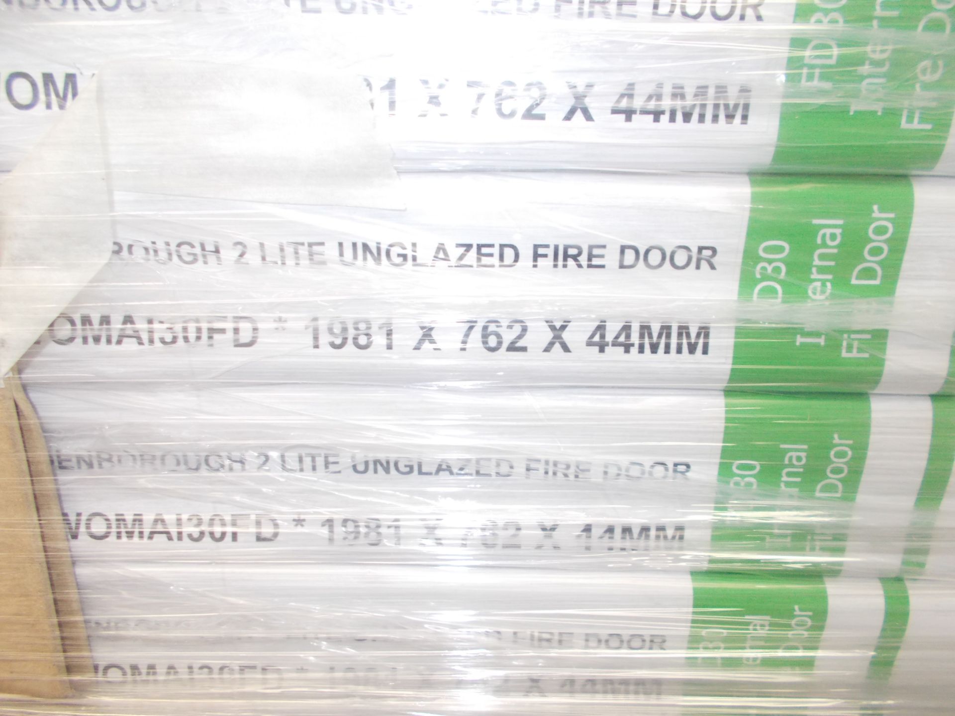 22 x Maidenborough 2 Lite Unglazed Internal Fire Door AWOMAI30FD, 1981x762x44mm - Image 3 of 3