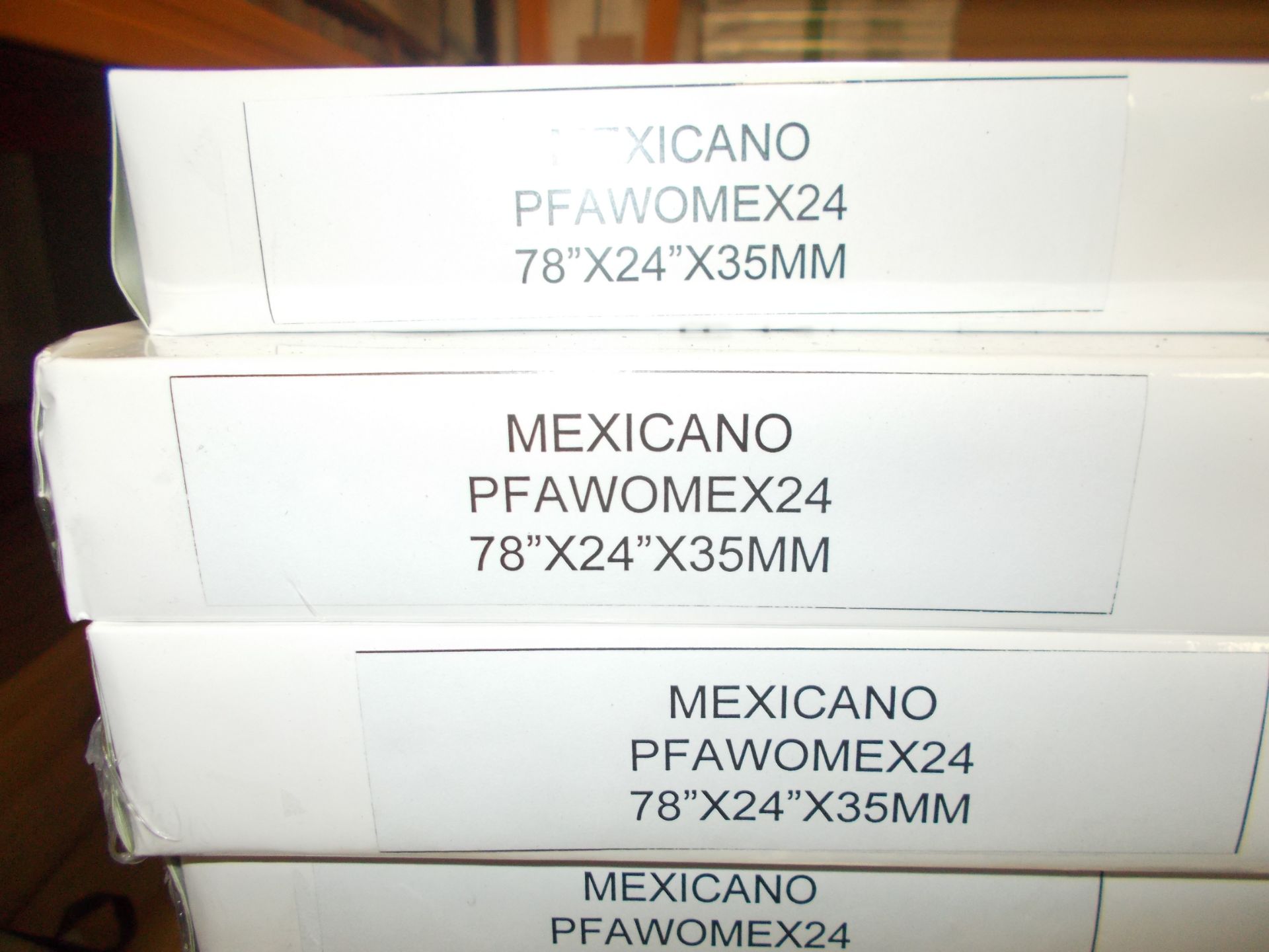 7 x Mexicano PFAWOMEX24 78”x24”x35mm Internal Door - Image 3 of 3