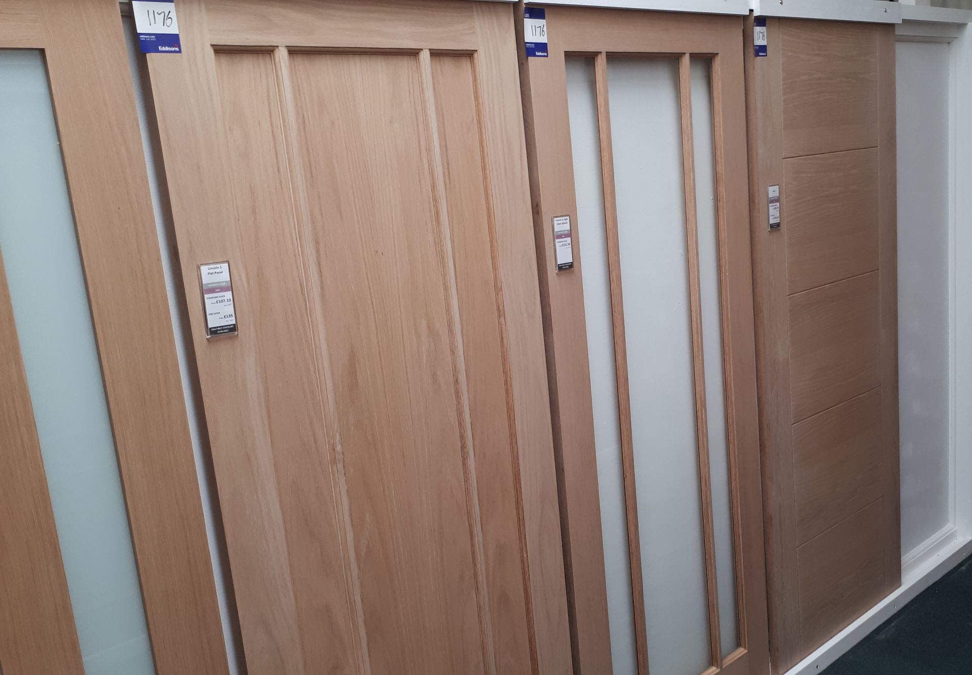 3 x Various Ex-display Glazed and Unglazed Doors