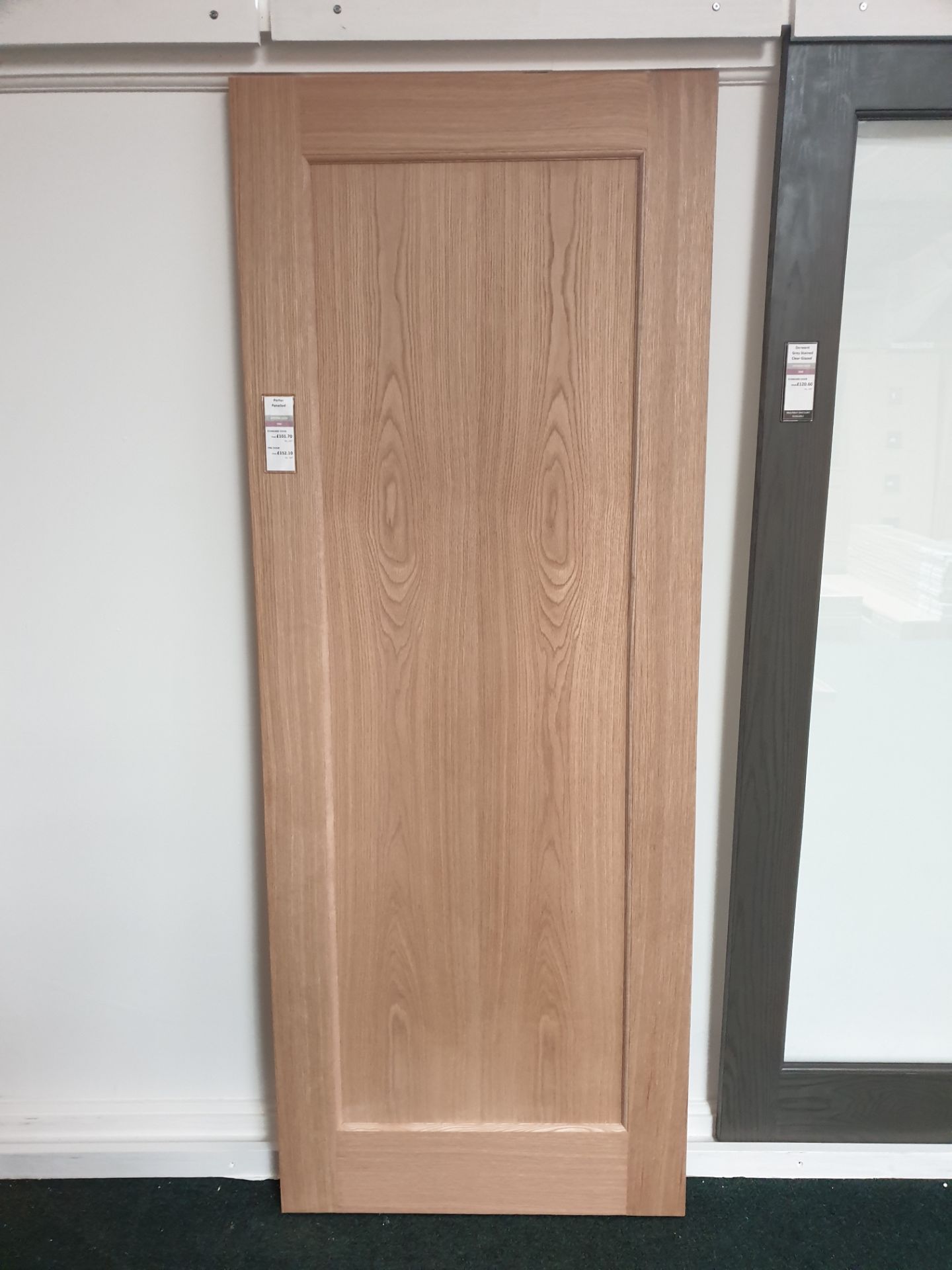 3 x Porter Flat Panel Internal Fire Door AWOPORT24FD 1981x610x44mm - Lots to be handed out in