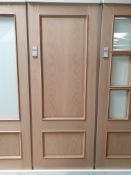 6 x Chatsworth 2 Panel FD30 Internal Fire Door AWOCHATPR24FD 1981x610x44mm - Lots to be handed out