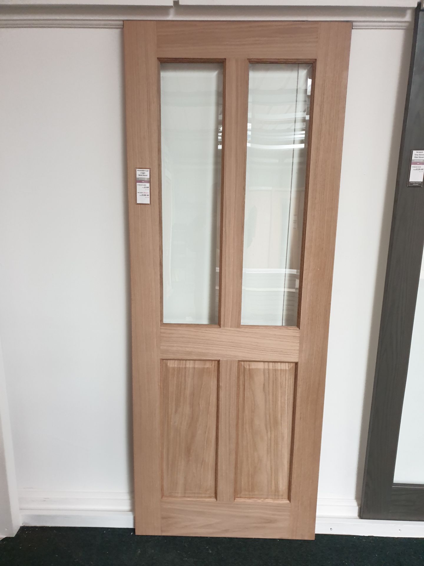 2 x Maidenborough 2 Lite Unglazed Fire Door AWOMAI27FD 1981x686x44mm - Lots to be handed out in