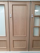 6 x Chatsworth 2 Panel Internal Fire Door AWOCHAT2PRM33FD, 1981x838x44mm - Lots to be handed out