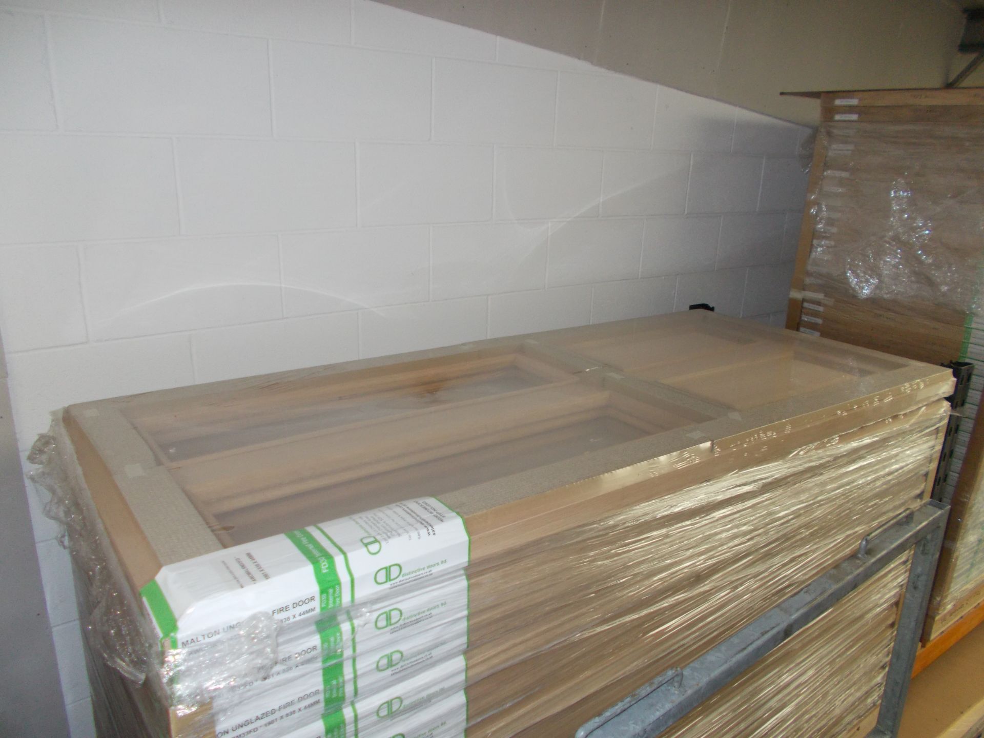 5 x Malton Unglazed Internal Fire Door AWOMALRM33FD, 1981x838x44mm - Lots to be handed out in