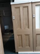 5 x Victorian 4 Flat Panel FD30 Int Fire Door AWOFP4P32FD, 2032x813x44mm - Lots to be handed out