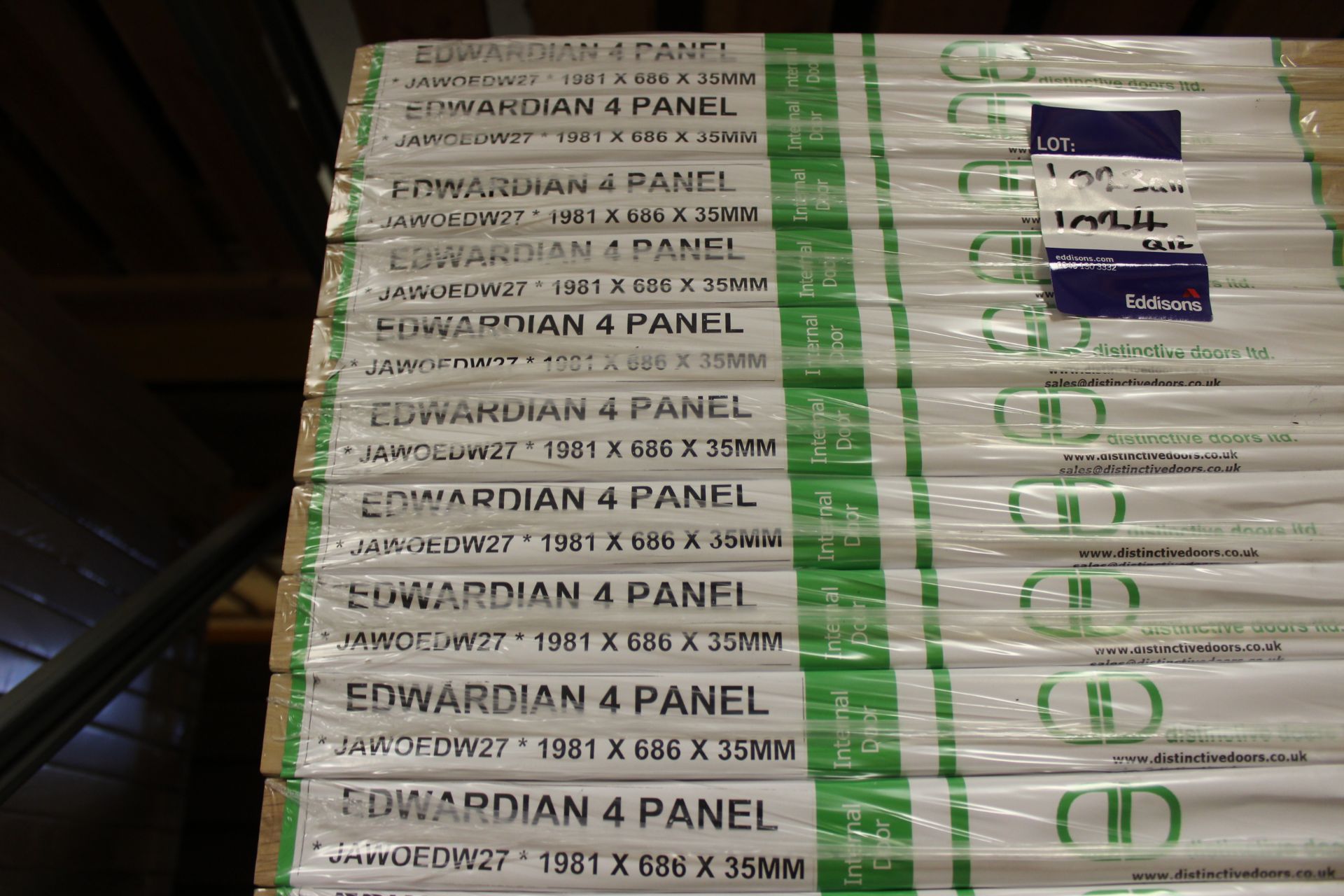 11 x Edwardian 4 Panel JAWOEDW27 1981x686x35mm Internal Door - Lots to be handed out in order they - Image 3 of 3