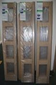 4 x Wordsworth Skeleton unglazed internal door, 78” x 23” x 35mm - Lots to be handed out in order