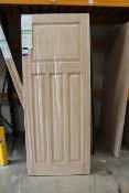 Edwardian 4 panel AWOEDWFD32 Fire Door, 80” x 32” x 44mm