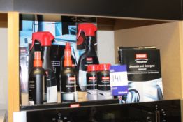 Assortment of Wellco Kitchen Cleaning Products including Microwave Cleaners, Fridge and Freezer