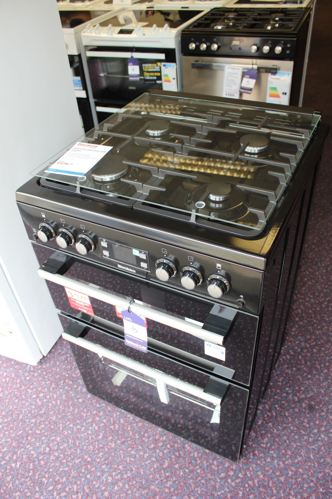 Blomberg GGN64Z 60cm Double Oven Gas Cooker Rrp. £479.99