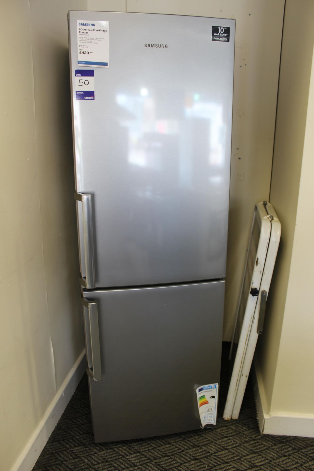 Samsung 60cm Frost Free Fridge Freezer, RB29FSJNDS