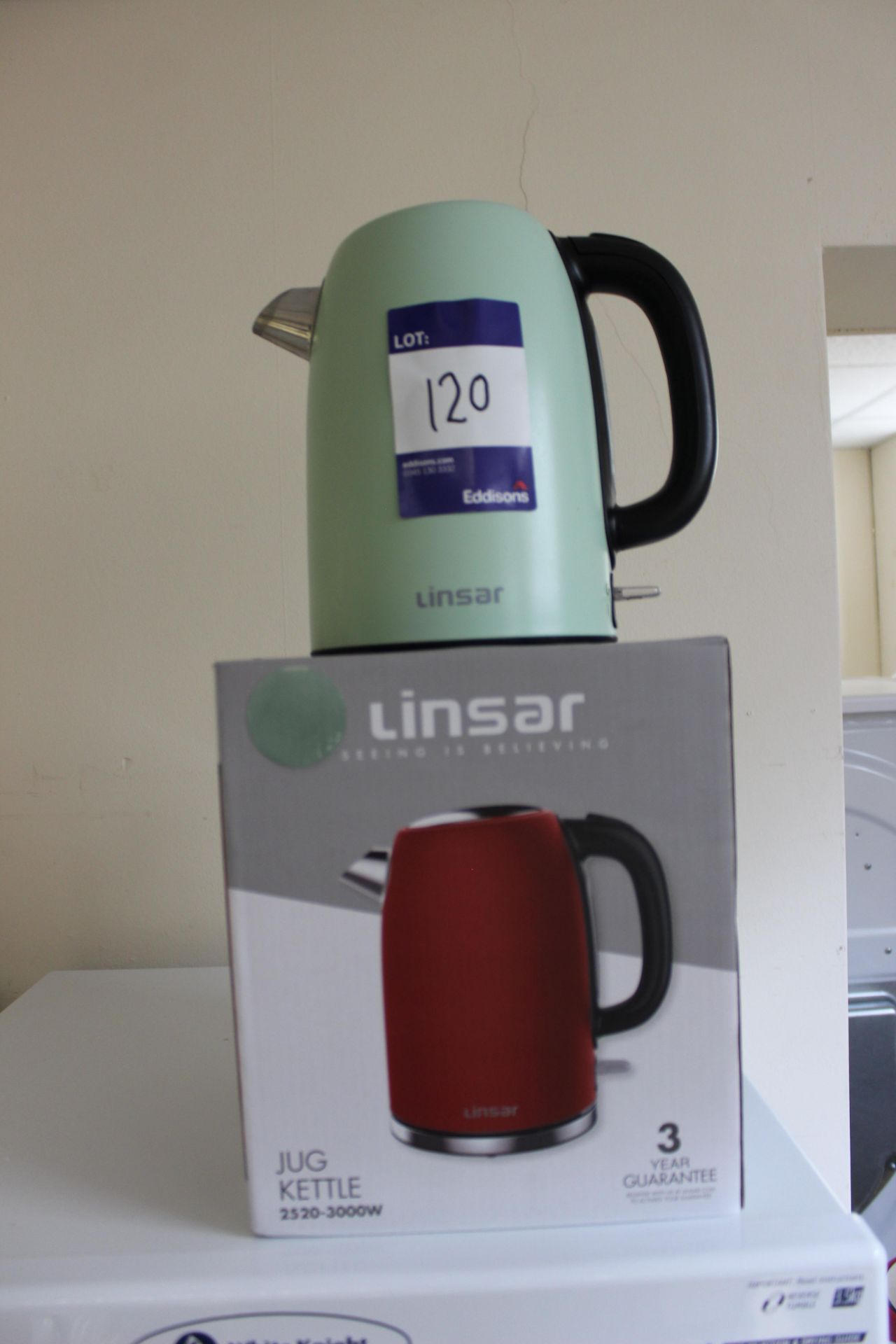 Linsar Electric Cordless Jug Kettle Green