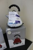 Linsar Electric Pyramid Cordless Kettle, White Rrp. £34.99