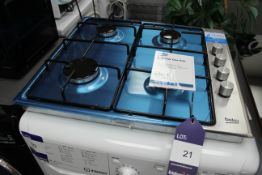 Beko 4 Burner Gas Hob, C1HG21SX Rrp. £99.99