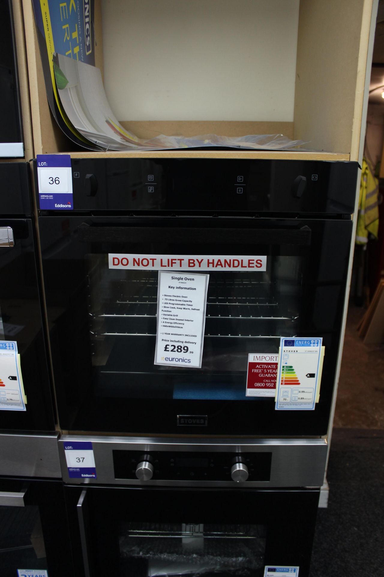 Stove Electric Oven STSEB602FP Rrp. £289.99