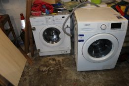 3 x Various Domestic Washing Machines including Sa