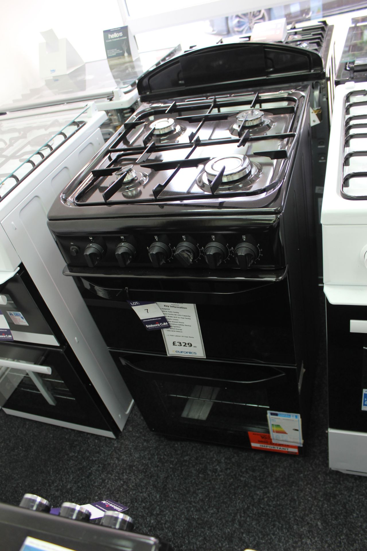 Hotpoint HD5GOOKCB/UK Gas Cooker Rrp. £329.99