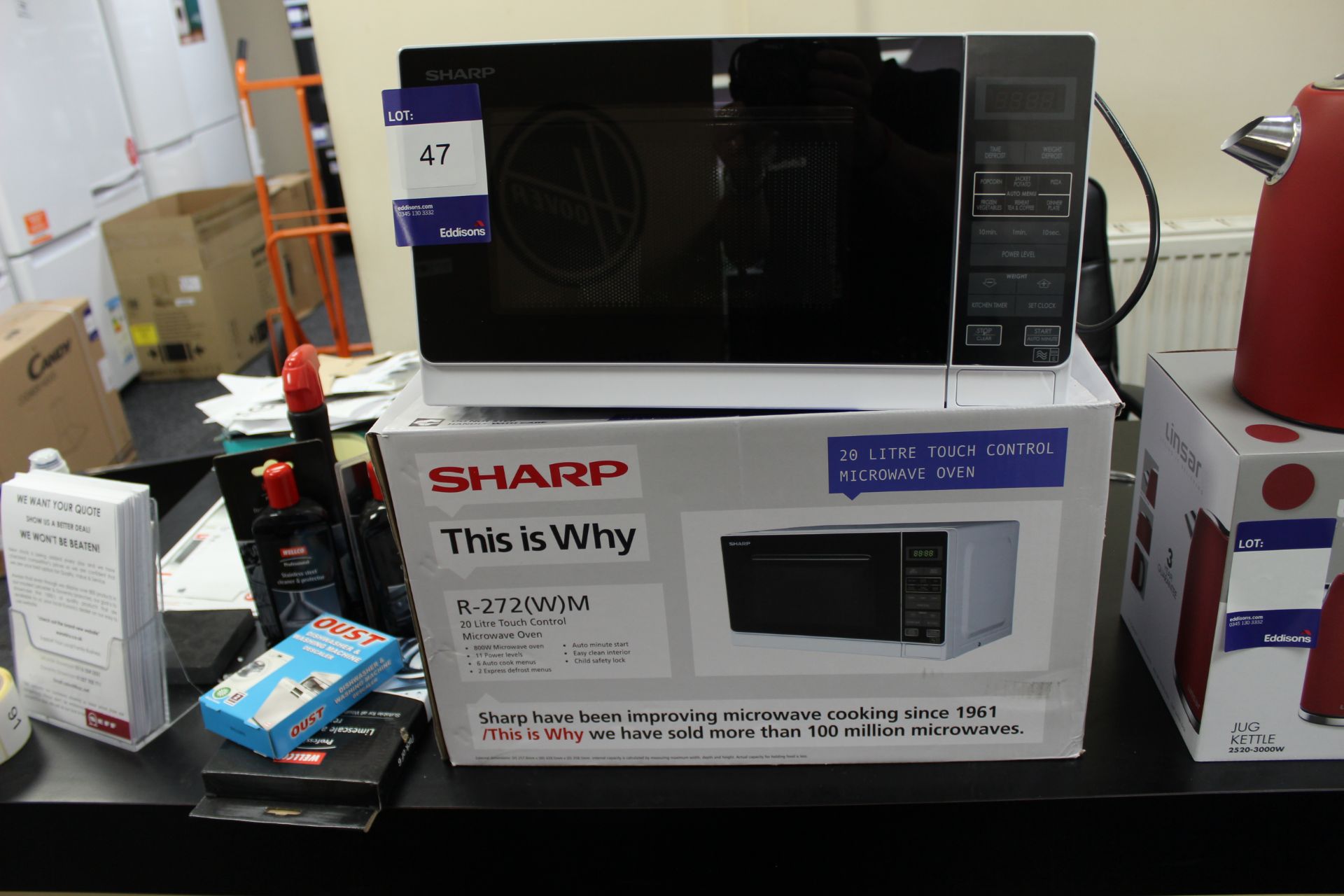 Sharp R-272(W)M 20Ltr 800w Microwave Oven