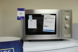 Bosch 800w Microwave Oven HMT72M450B Rrp. £109.00