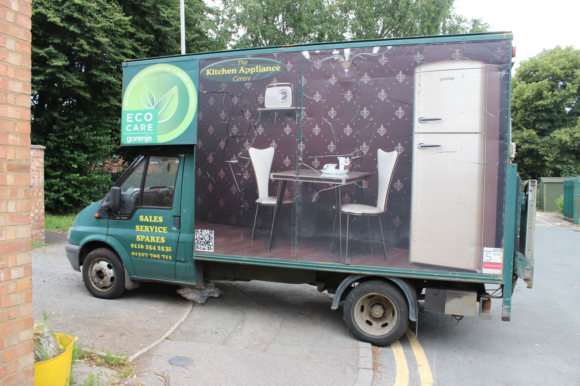 Ford Transit 90 T350 Luton Van with Tail Lift Registration FG02 WSU, 119,122 Miles, MOT 17.03. - Image 2 of 8