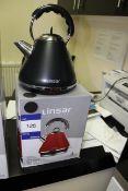 Linsar Electric Cordless Kettle Black