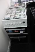 Beko EDG506W 50cm Twin Cavity Gas Cooker Rrp. £299.99