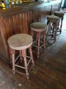 4 Bar stools