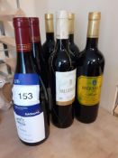 x2 Devot-minot Fixin 2012, x3 Meerlust Merlot 2015