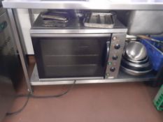 Infernus stainless steel electric oven