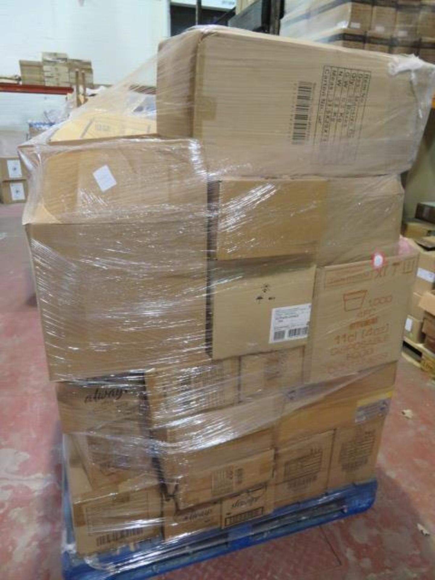 (P7) LARGE PALLET TO CONTAIN VARIOUS ITEMS FROM A CASH AND CARRY TO INCLUDE: ALWAYS ULTRA SANITRY - Image 3 of 10