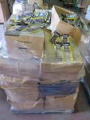 (B19) Pallet to contain a very large amount of assorted batteries. inc AA, AAA ETC. Stock is