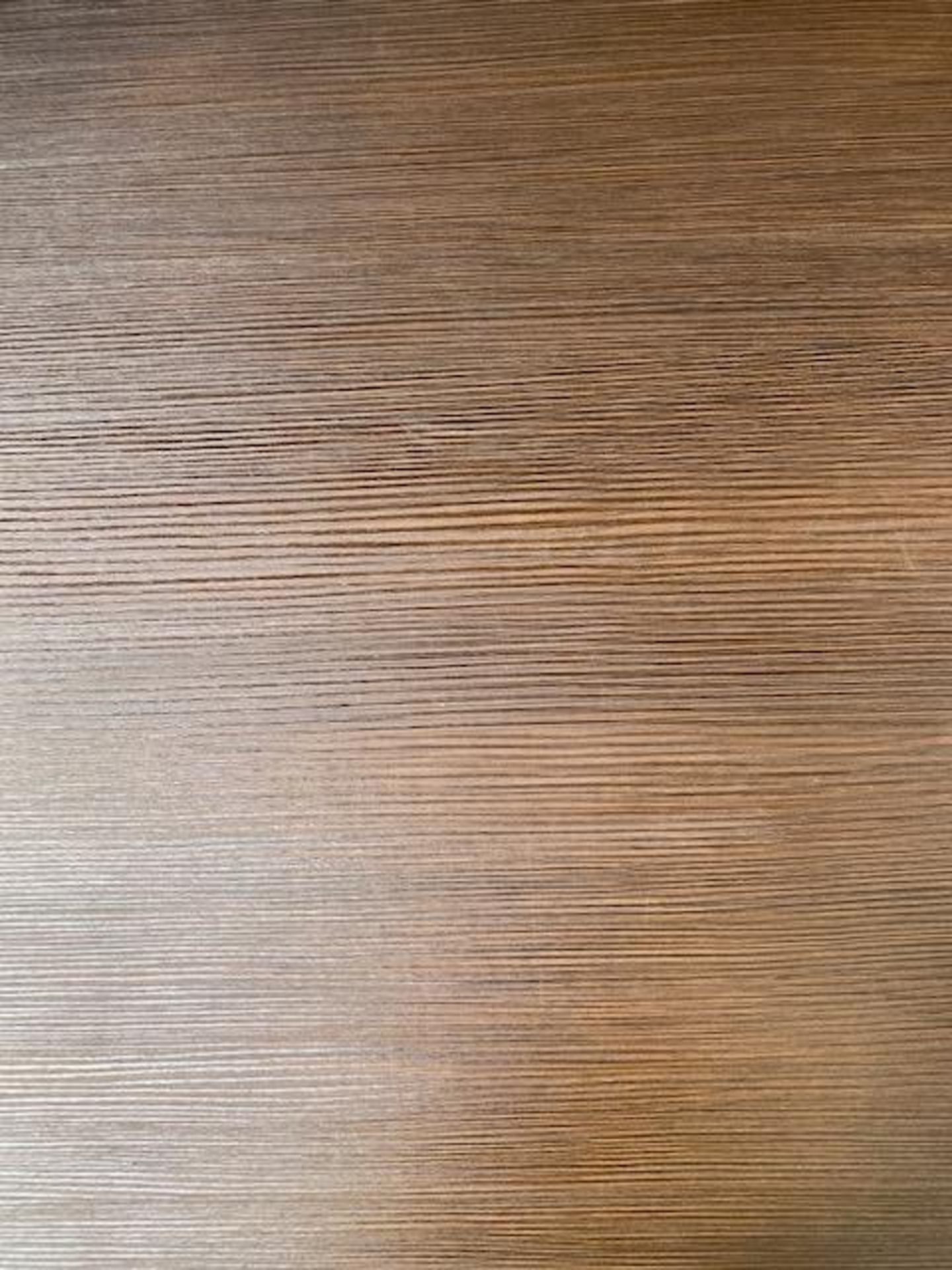 Pallet of Dark wood effect RMD wall panelling, corrugated board, 8ft x 4ft, Approx. 100 boards per