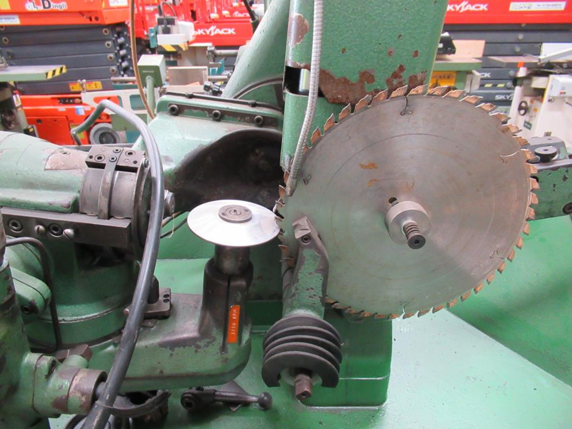 Vollmer Dornhan Finimat IVB - 600TS Saw Grinder with side grinder 3 phase - Image 5 of 5