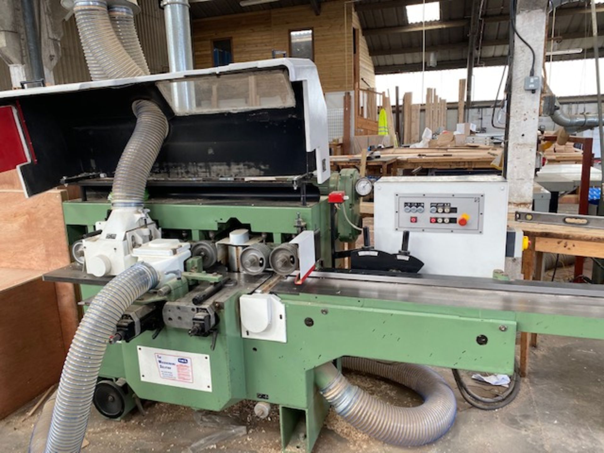 A 1990 Weinig Profimat P22N planer moulder - Image 6 of 8