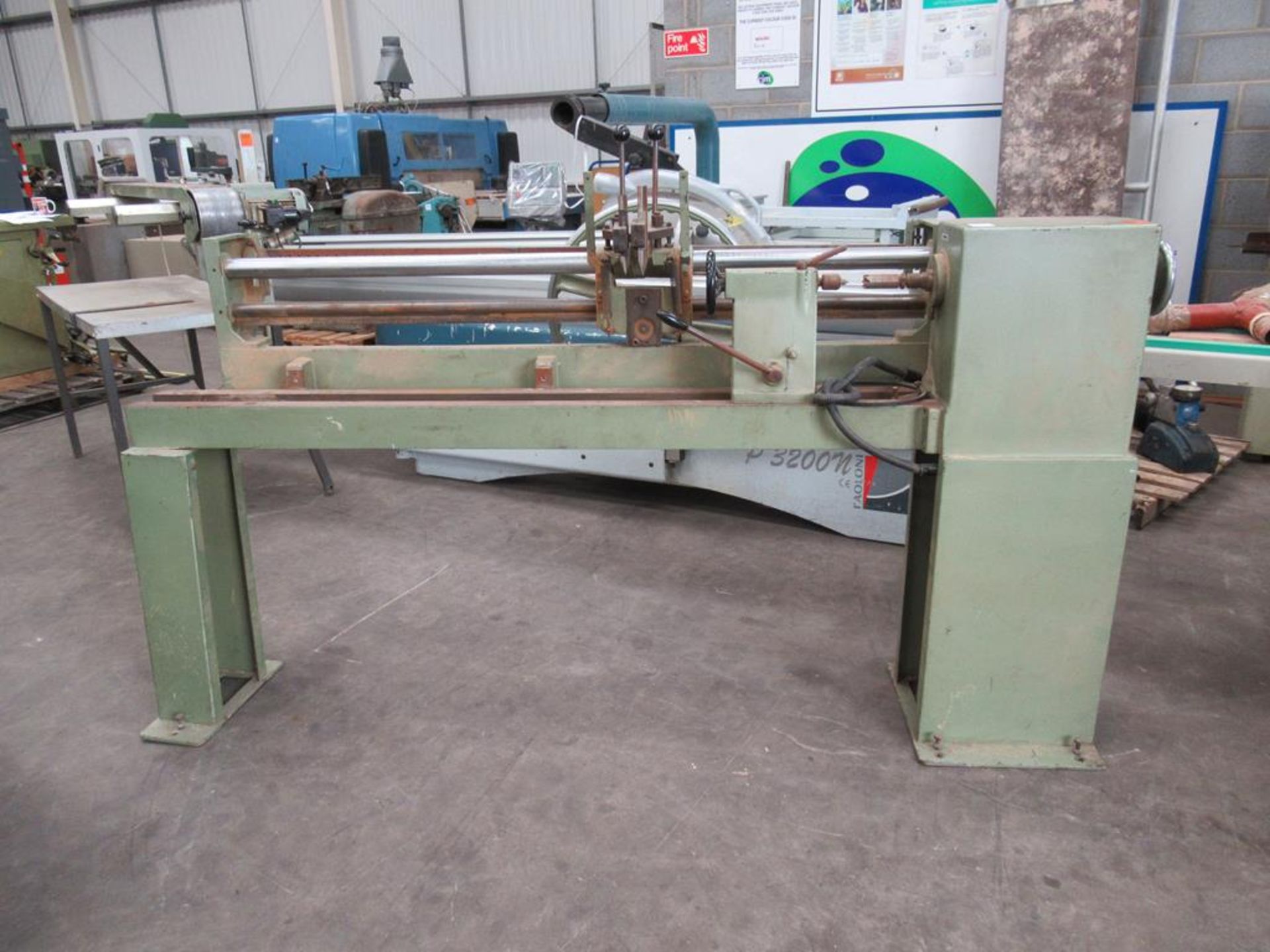 Hapfo AHDK125/250/3009 wood turning lathe YOM 1984 3 phase