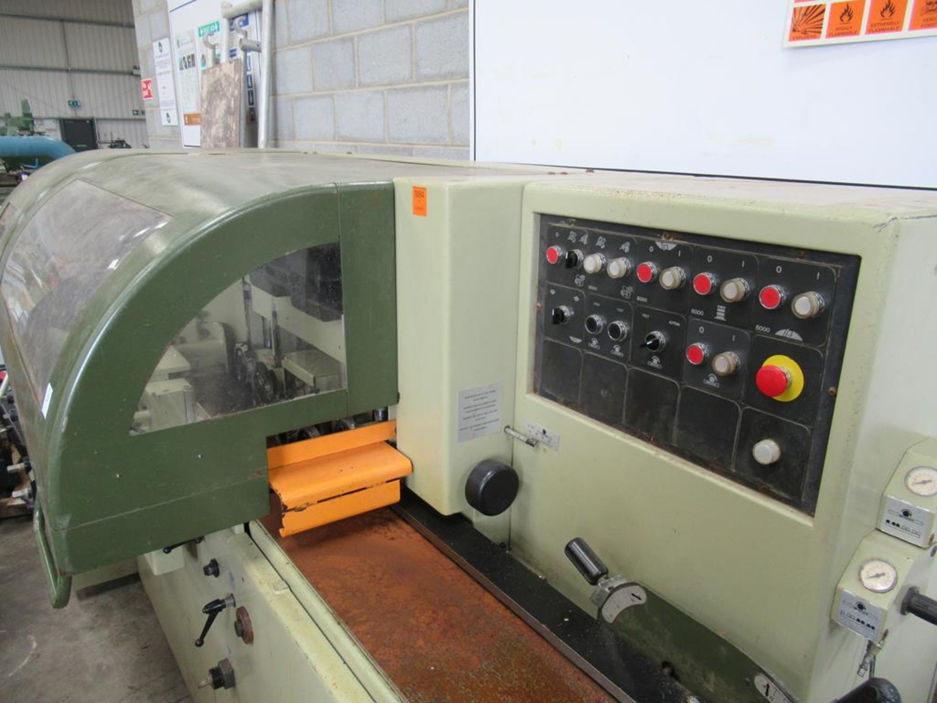 SCM Compact 22 5 head Planer/Moulder 3 phase. Please note that a Risk Assessment and Method Statemen - Image 8 of 8