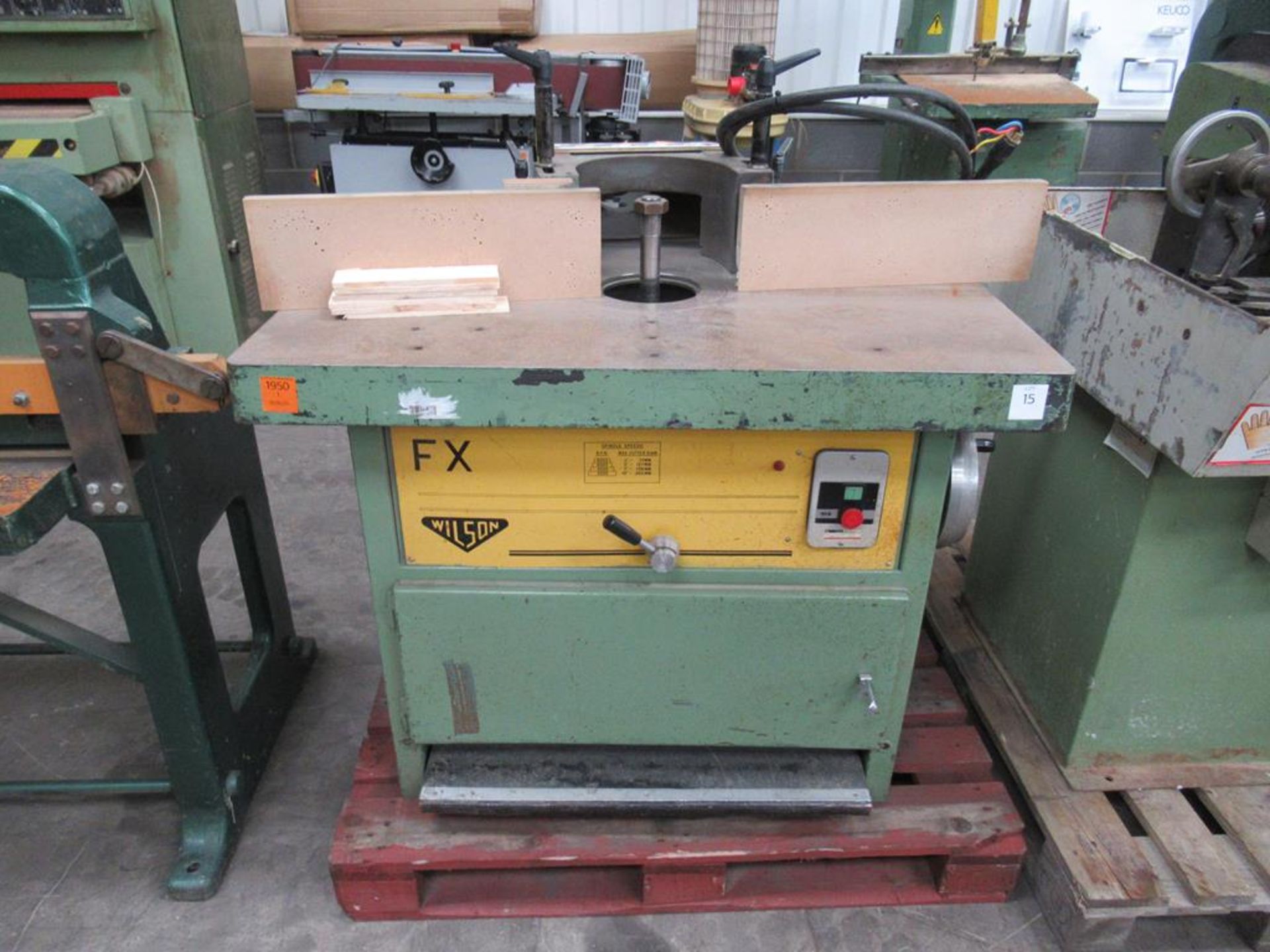 Wilson FX Spindle Moulder 3 phase