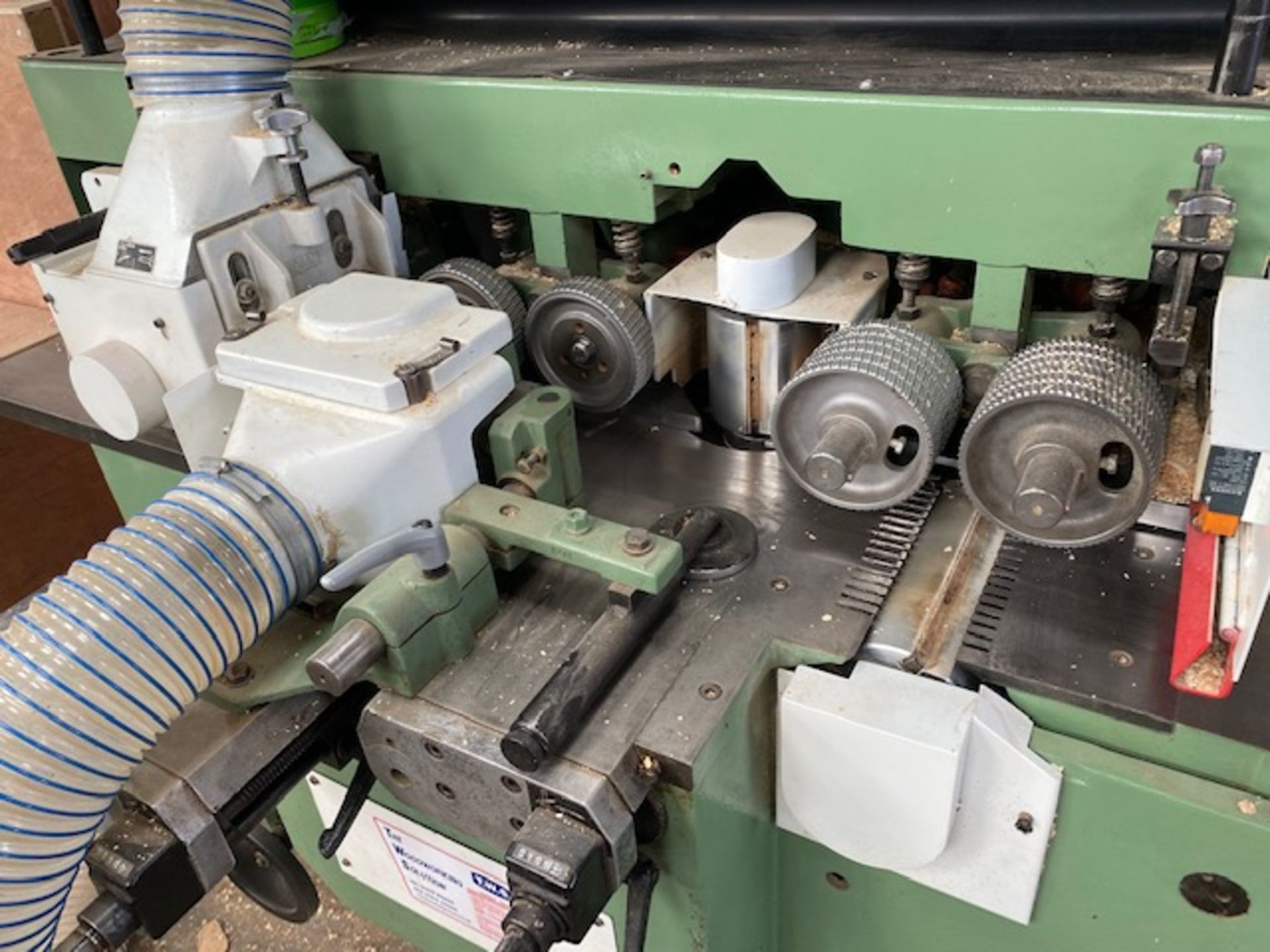 A 1990 Weinig Profimat P22N planer moulder - Image 3 of 8